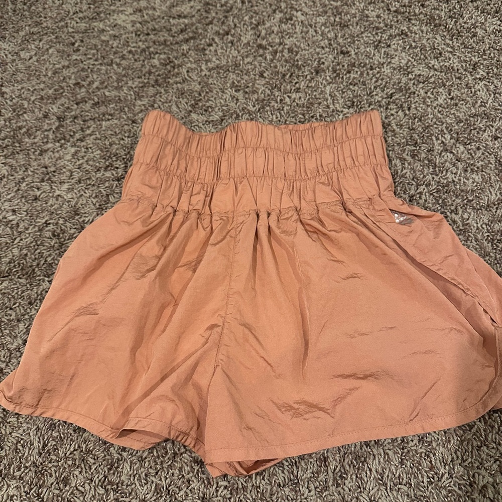 Women's FP movement shorts coral/peach